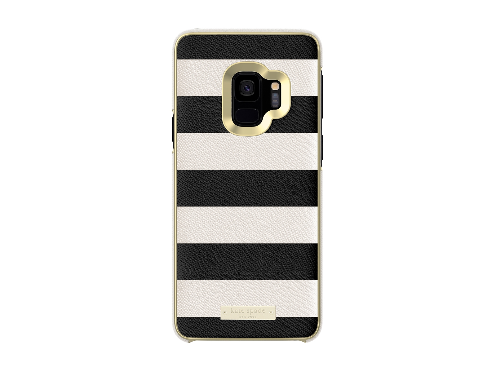 Kate Spade Wrap Inlay Case for Galaxy S9, Black-White Mobile Accessories -  KSSA-045-STPBW | Samsung US