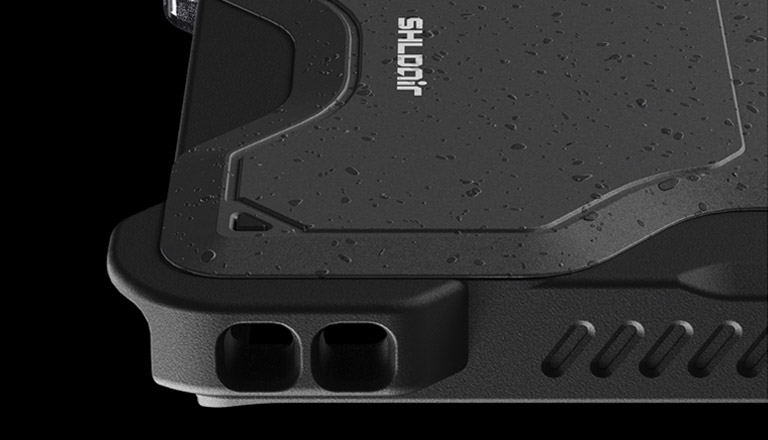 SAMSUNG SHLDAir Active - Carcasa para Galaxy S23 Ultra, color negro