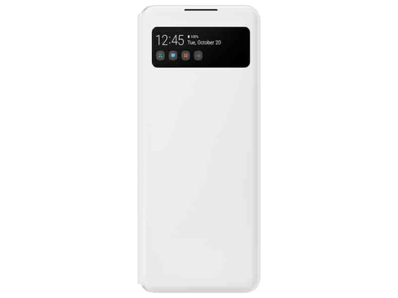Galaxy A42 5G S View Wallet Cover White