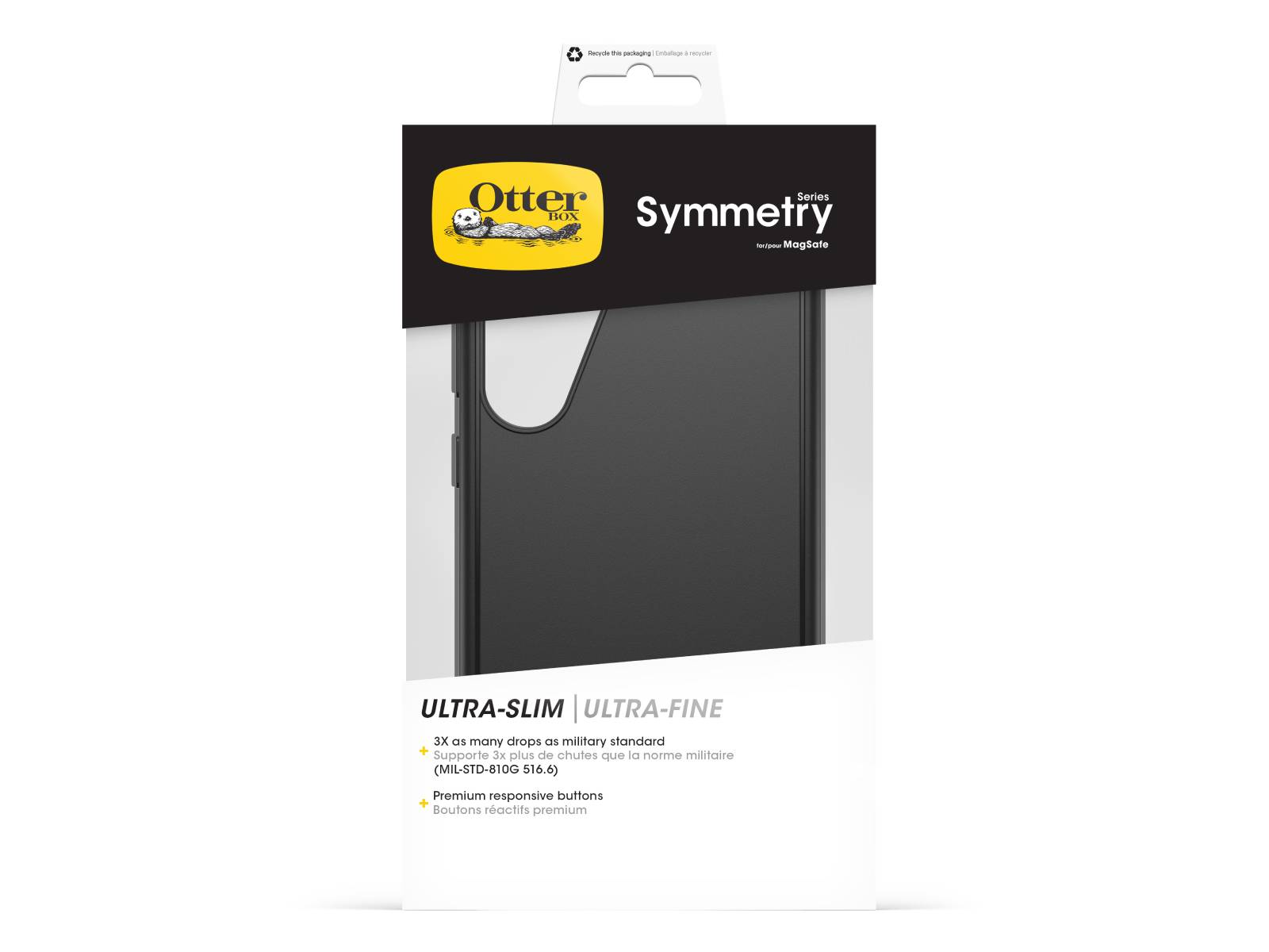 Thumbnail image of Galaxy S25+ OtterBox Symmetry Magnet Black