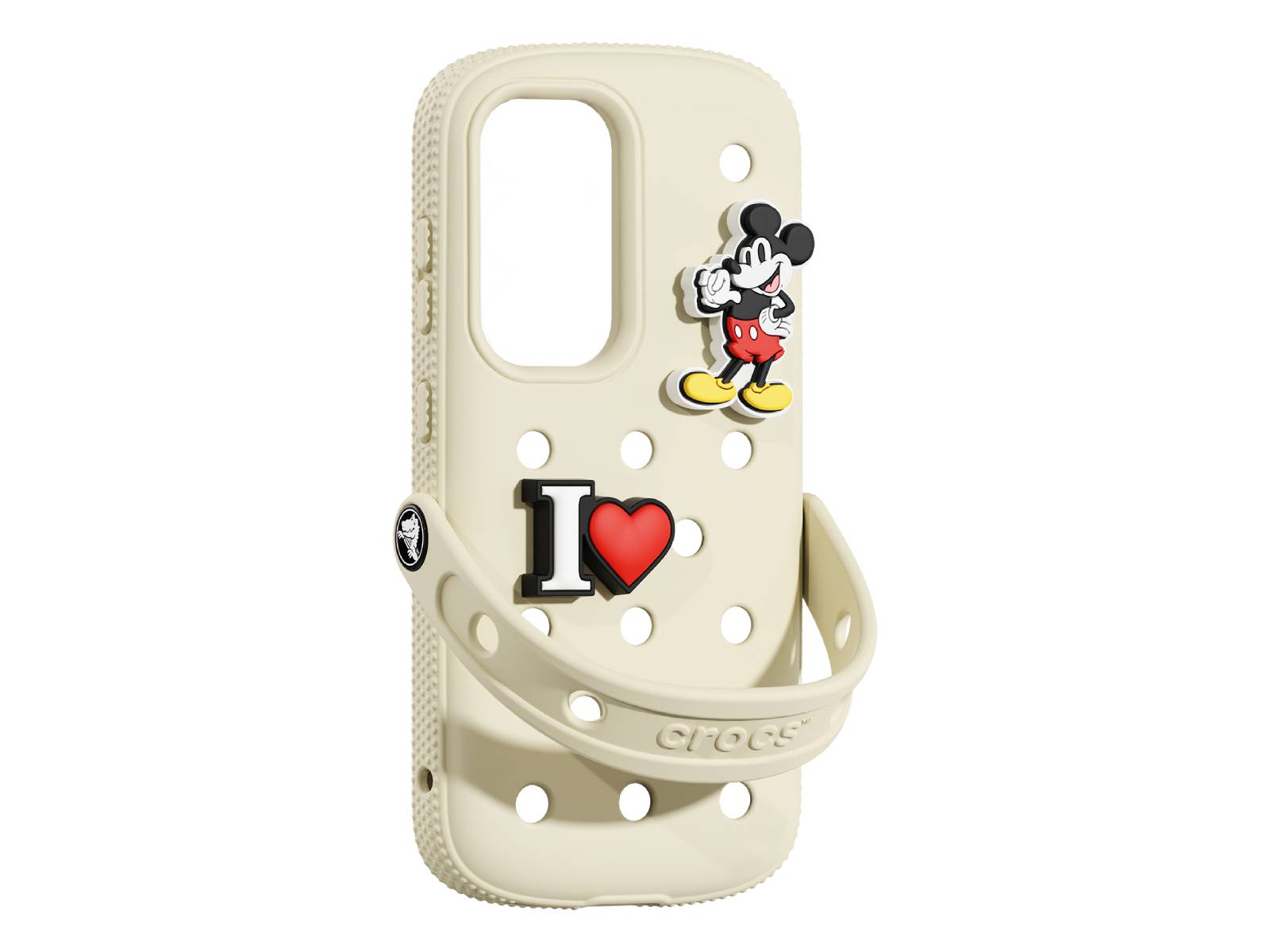 Thumbnail image of Galaxy S25 Crocs Case Beige