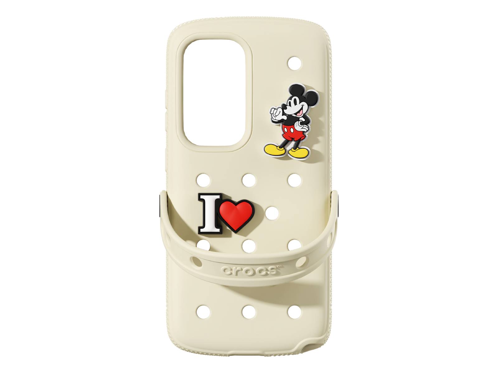 【CROCS】xSamsung スマホケース Galaxy Series S25/S25+/Ultra Galaxy S25 Ultra Crocs Case Beige Mobile Accessories - GP