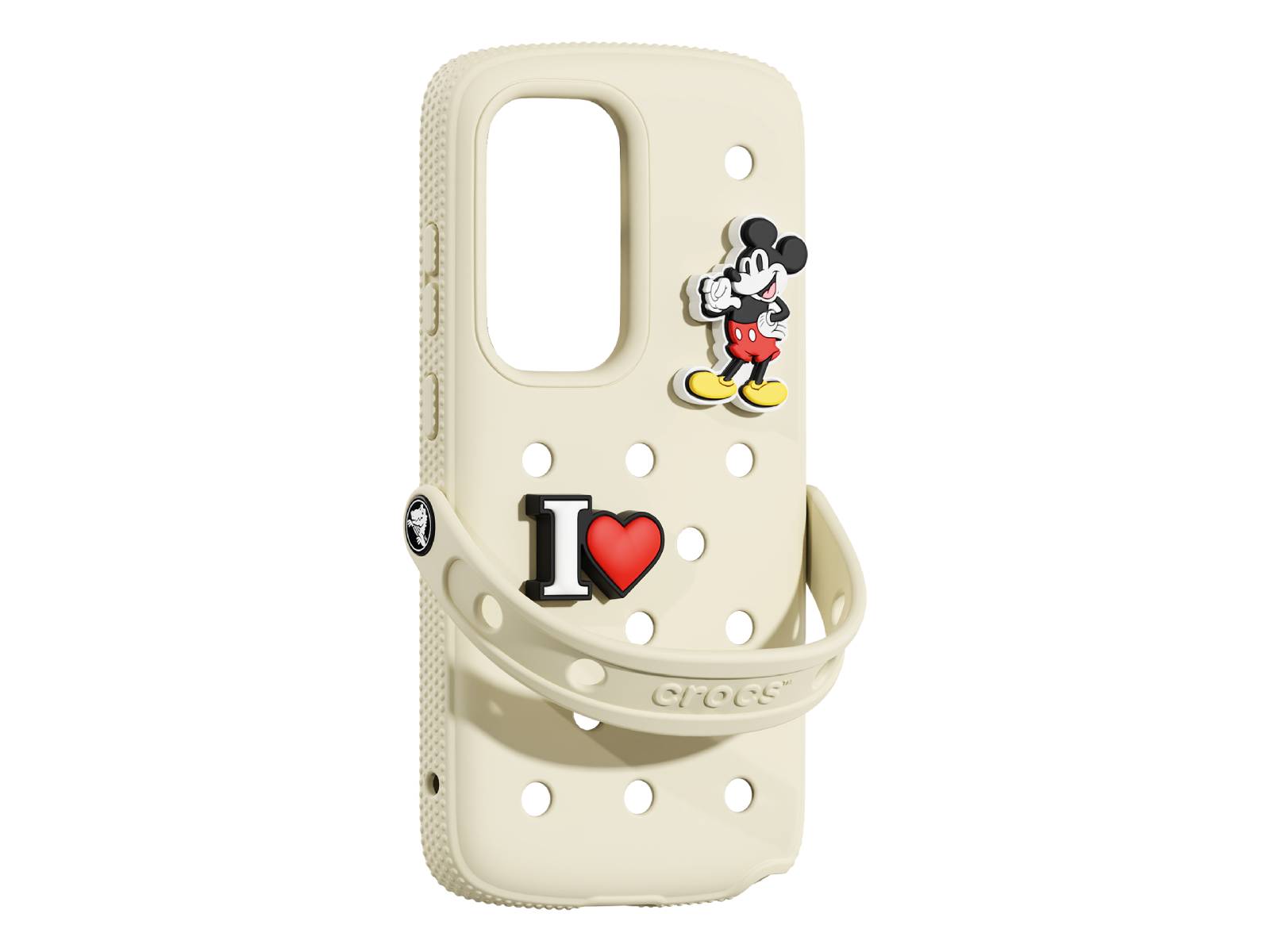 【CROCS】xSamsung スマホケース Galaxy Series S25/S25+/Ultra Galaxy S25 Ultra Crocs Case Beige Mobile Accessories - GP