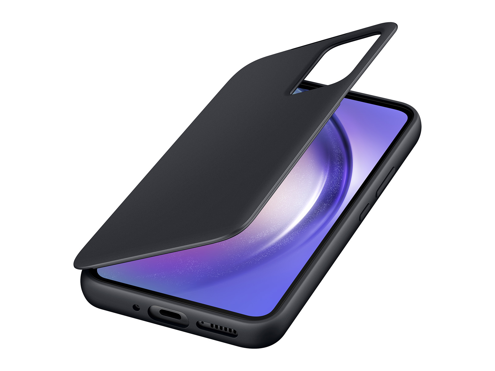 Silicone Case for Galaxy A54 5G, Black Mobile Accessories - EF