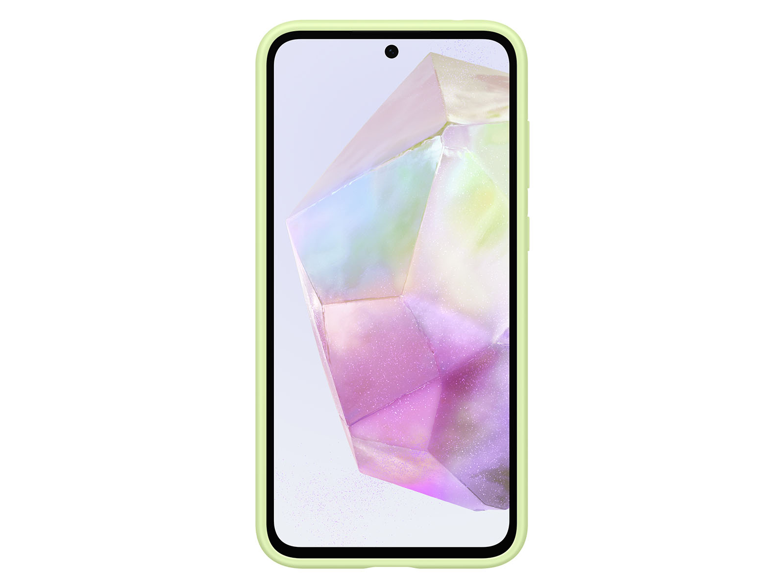 Thumbnail image of Galaxy A35 5G Silicone Card Slot Case, Lime