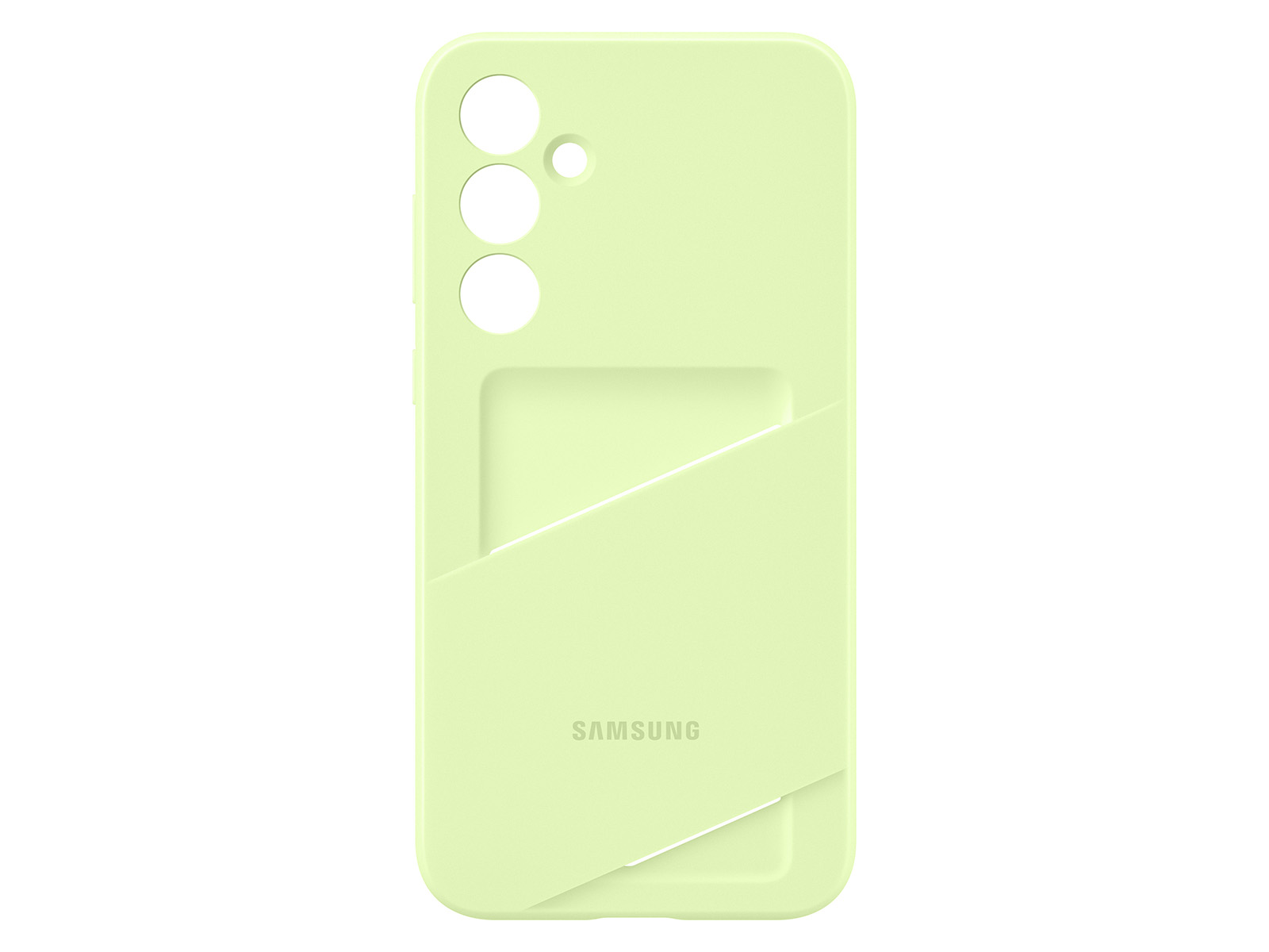 Thumbnail image of Galaxy A35 5G Silicone Card Slot Case, Lime