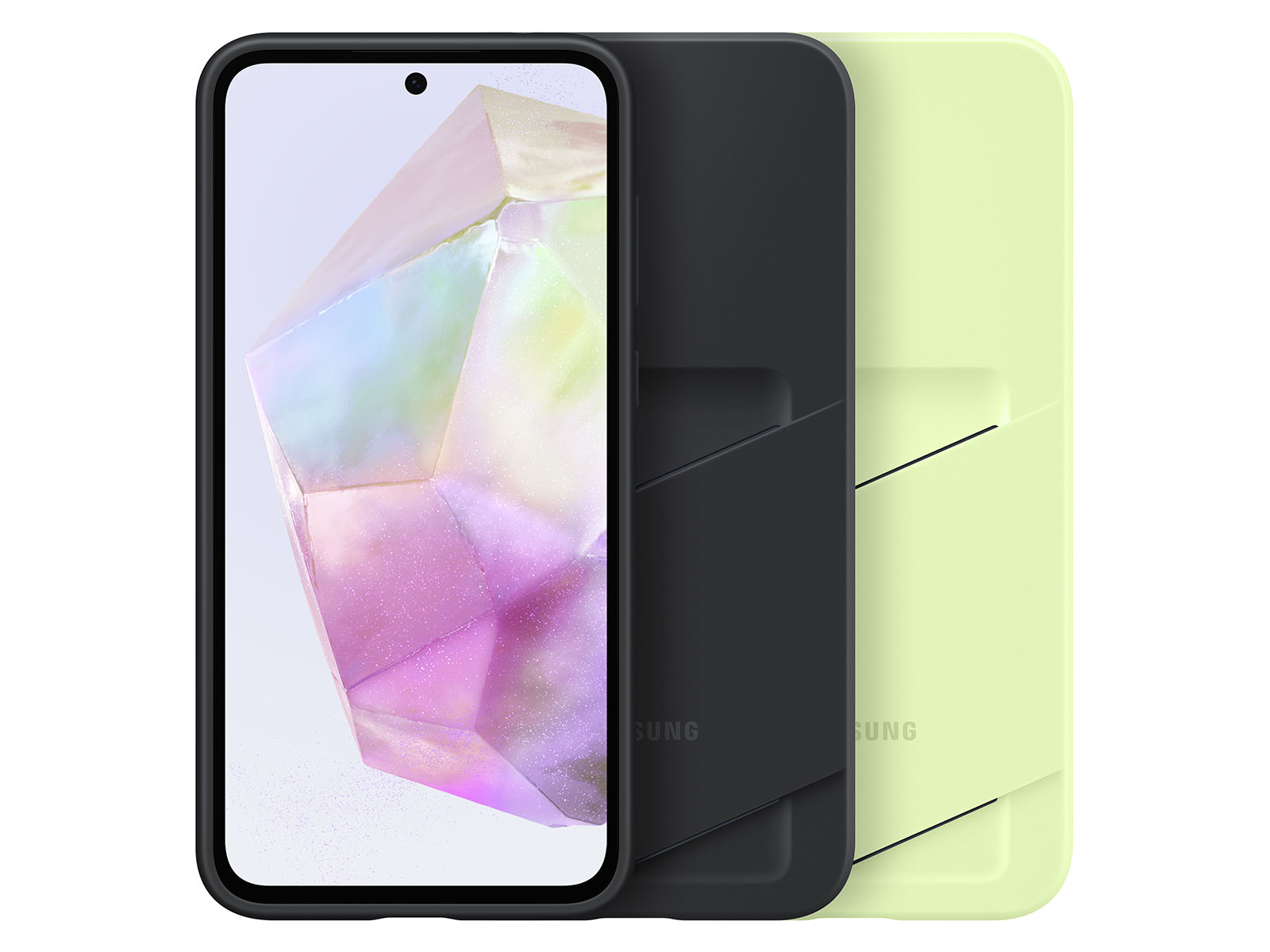 Thumbnail image of Galaxy A35 5G Silicone Card Slot Case, Lime