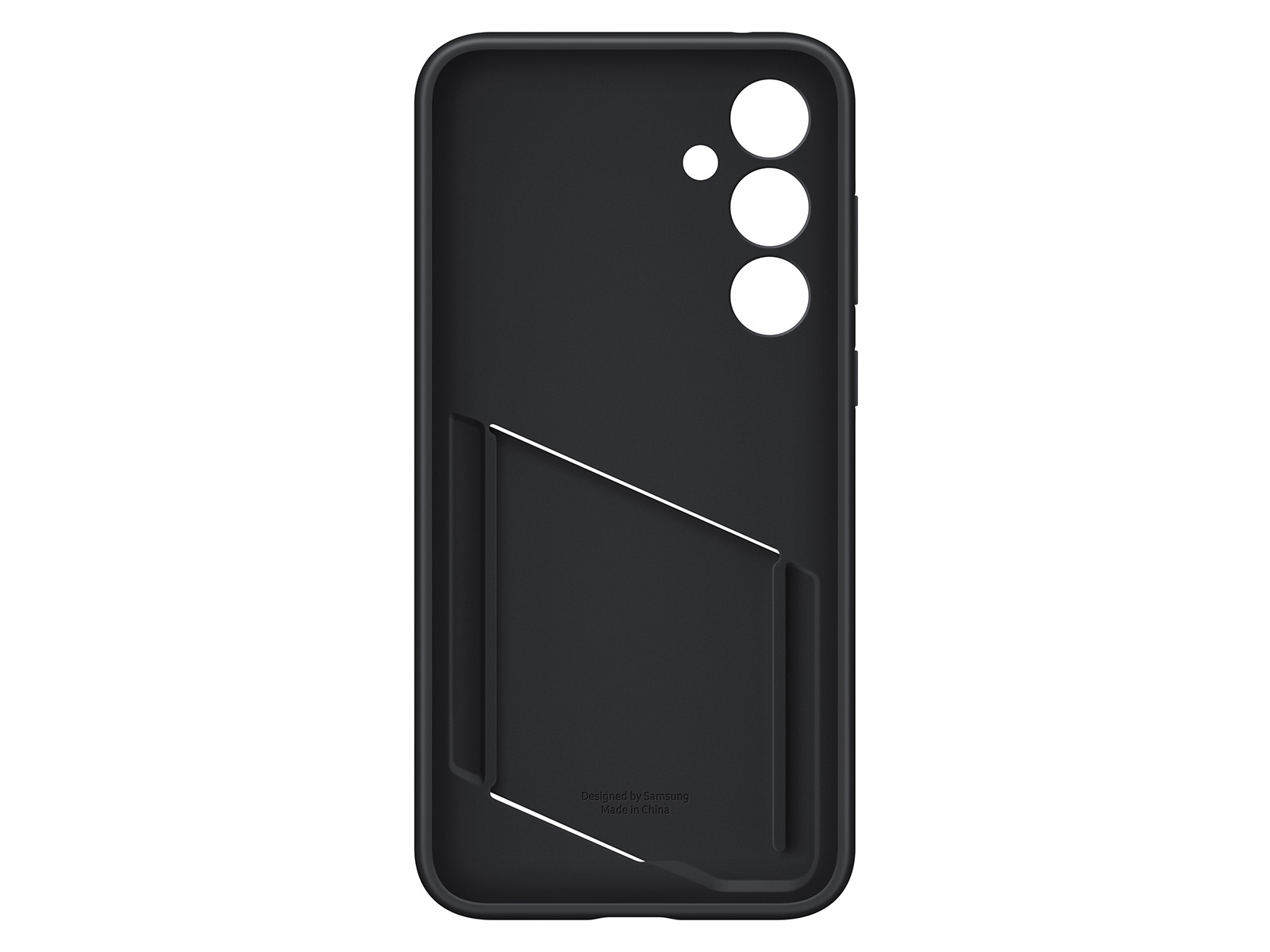 Galaxy A35 5G Silicone Card Slot Case, Black Mobile Accessories - EF-OA356TBEGUS | Samsung US