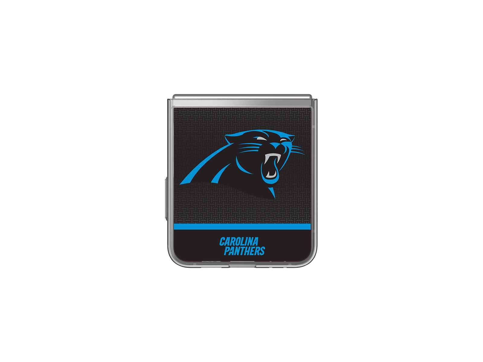 Thumbnail image of Carolina Panthers Galaxy Z Flip6 and Galaxy Z Flip7 FE Flipsuit Case & Card