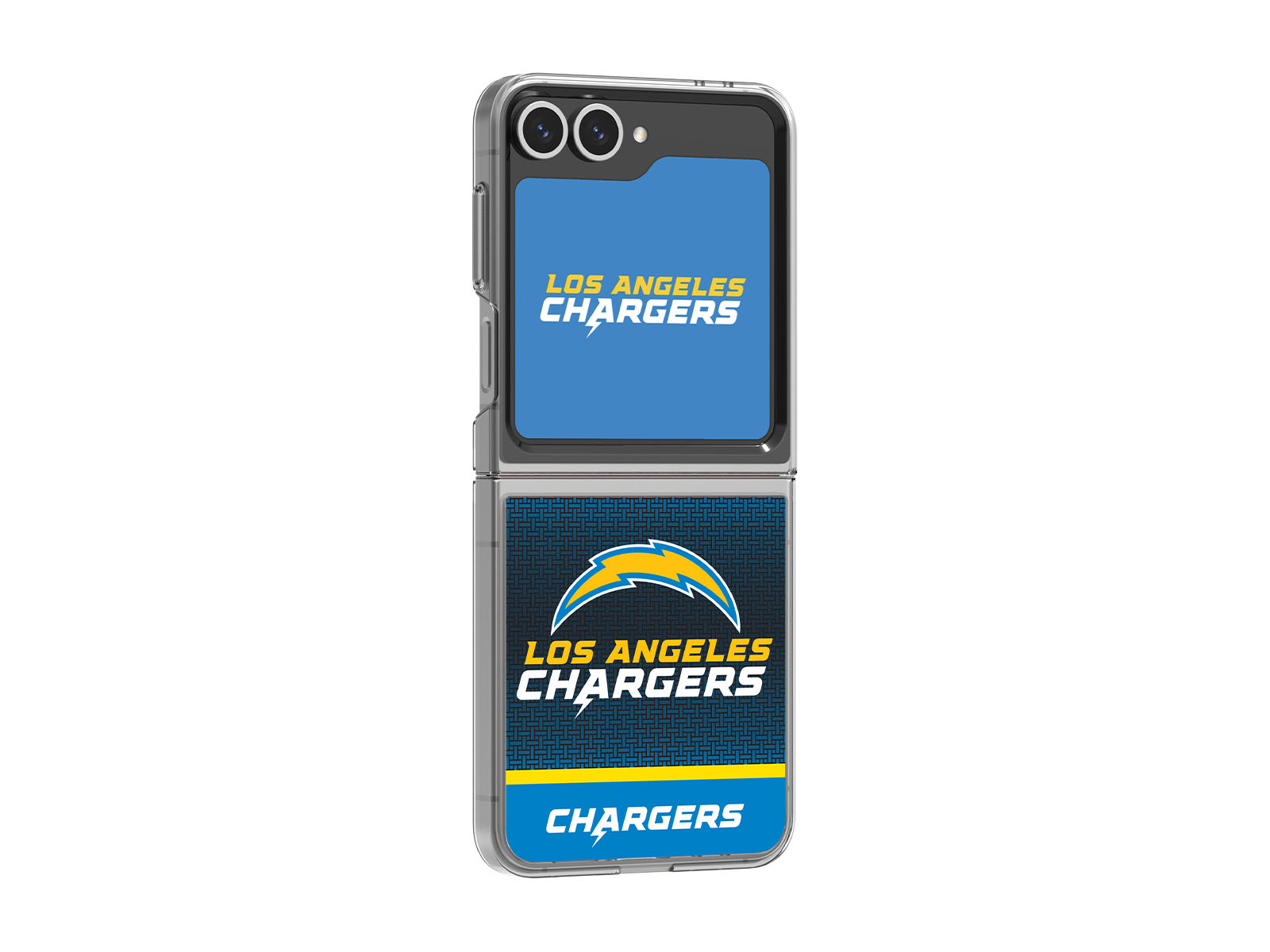 Thumbnail image of Los Angeles Chargers Galaxy Z Flip6 and Galaxy Z Flip7 FE Flipsuit Case & Card