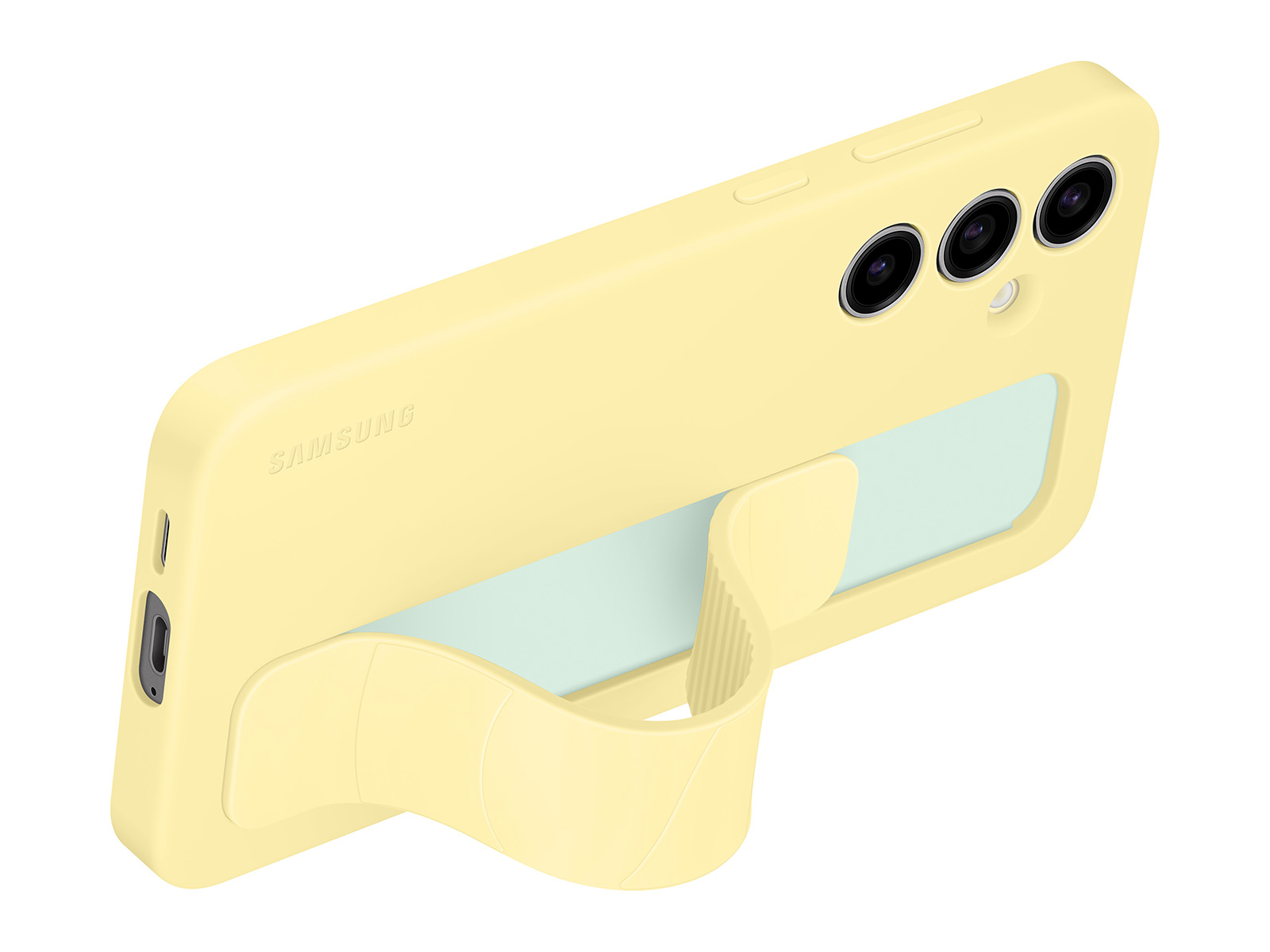 Thumbnail image of Galaxy S24 FE Standing Grip Case, Yellow