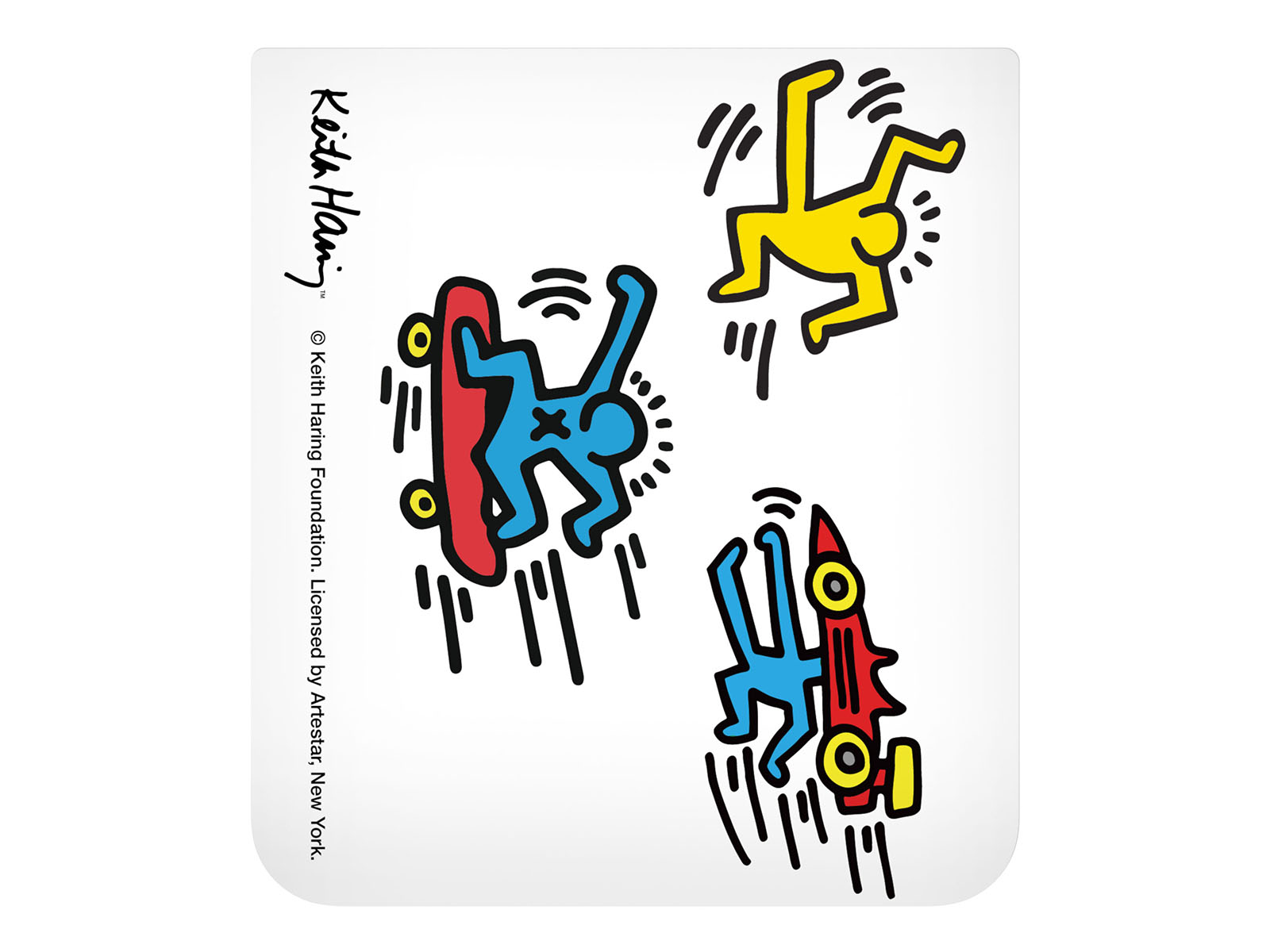 Keith Haring People Interactive Card