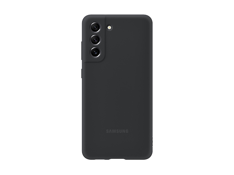 Funda de silicona para S21 FE 5G, accesorios móviles negros - EF-PG990TBEGUS | Samsung EE.UU