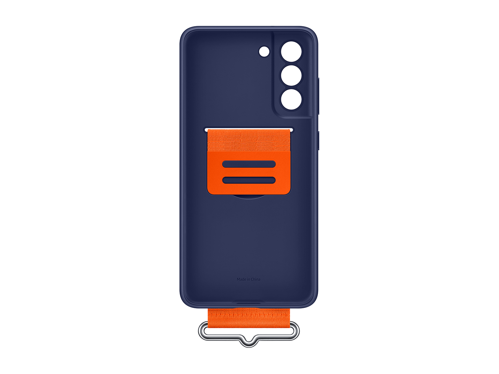 Thumbnail image of Galaxy 21 FE 5G Silicone Cover with Strap, Navy