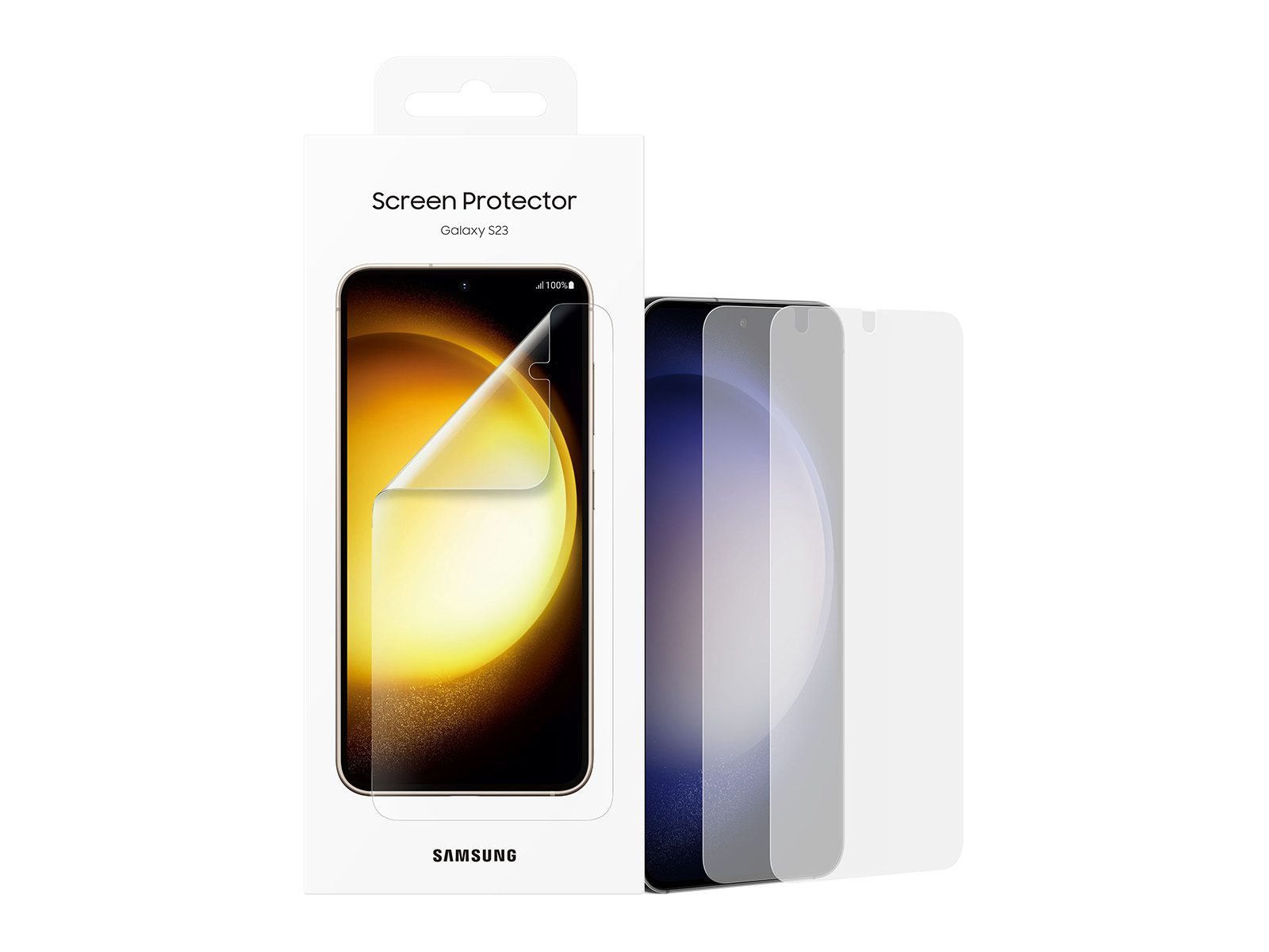 Original Samsung Official Galaxy S23 Screen Protector (EF-US911