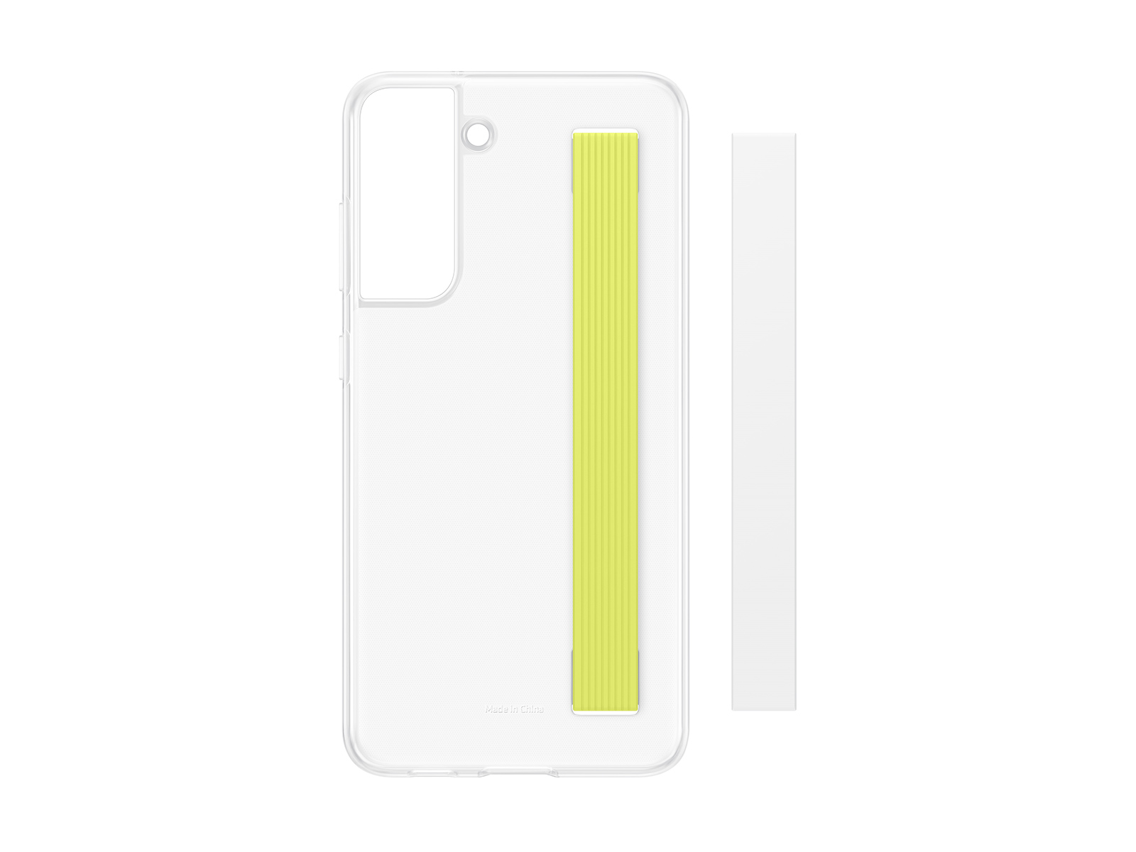 Thumbnail image of Galaxy S21 FE 5G Clear Slim Strap Cover, White