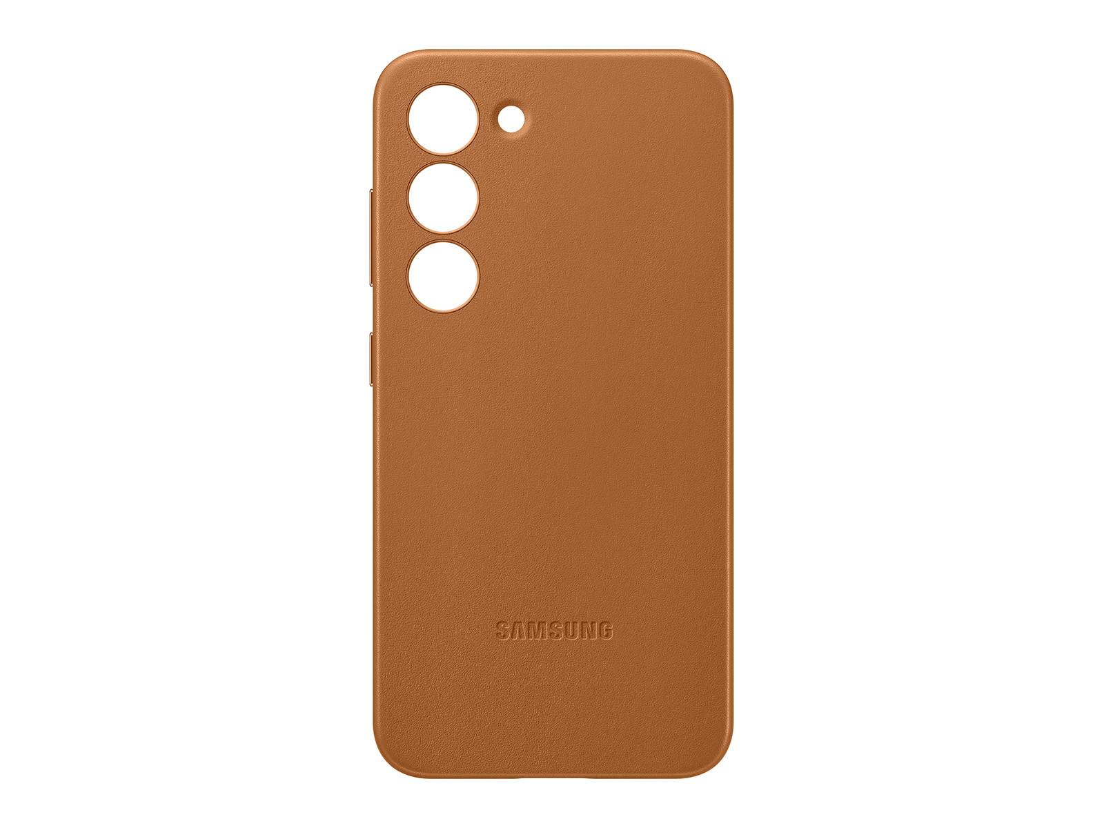 Galaxy S23 Leather Case, Camel