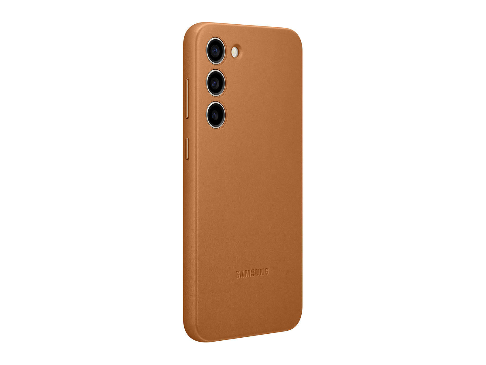 Galaxy S23+ Leather Case, Camel