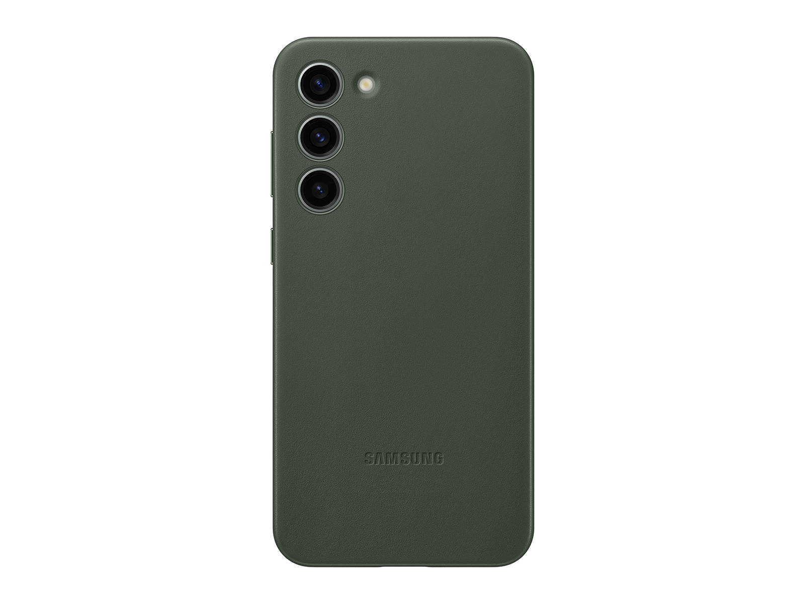 Galaxy S23+ Leather Case, Green