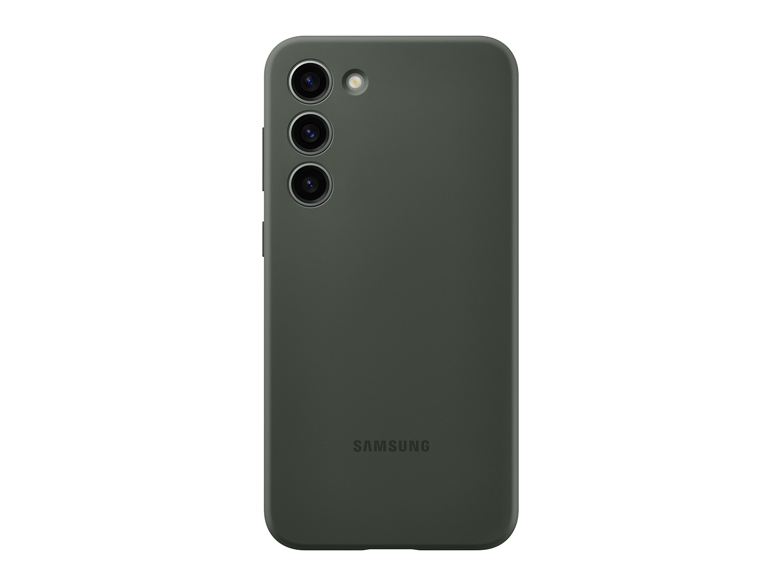 Galaxy S23+ Silicone Case, Green