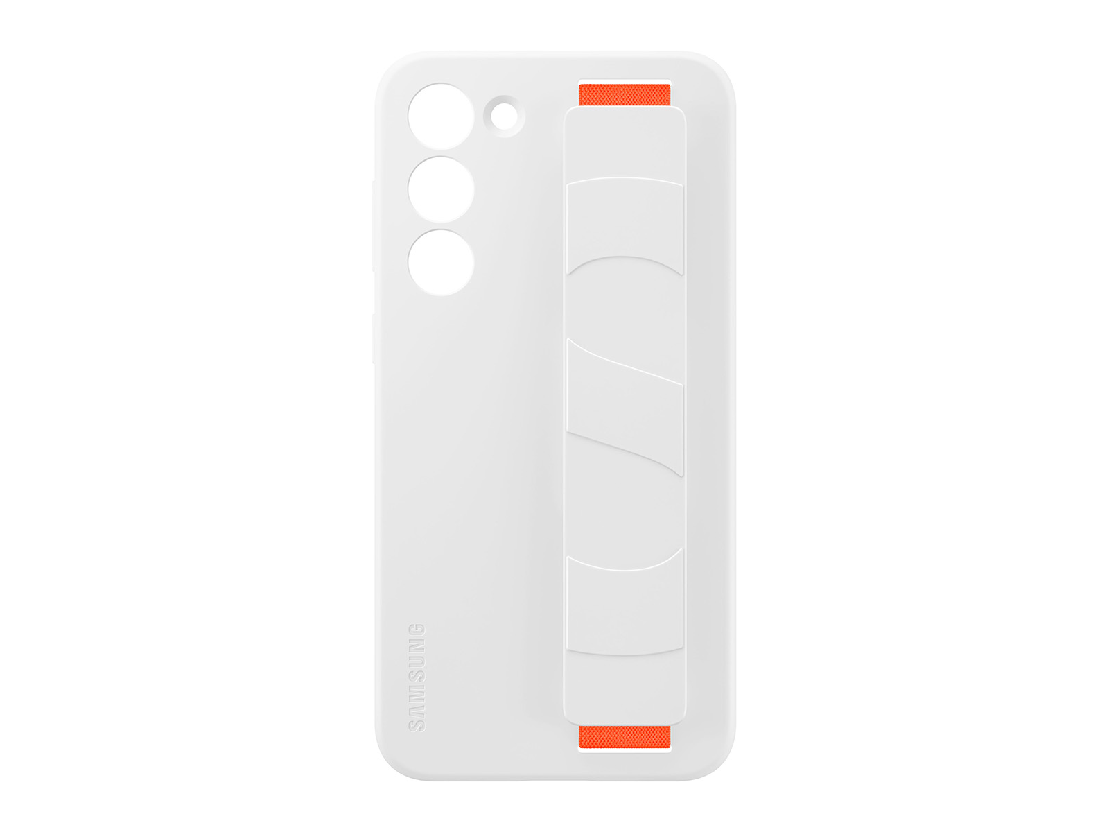 Galaxy S23+ Silicone Grip Case, White