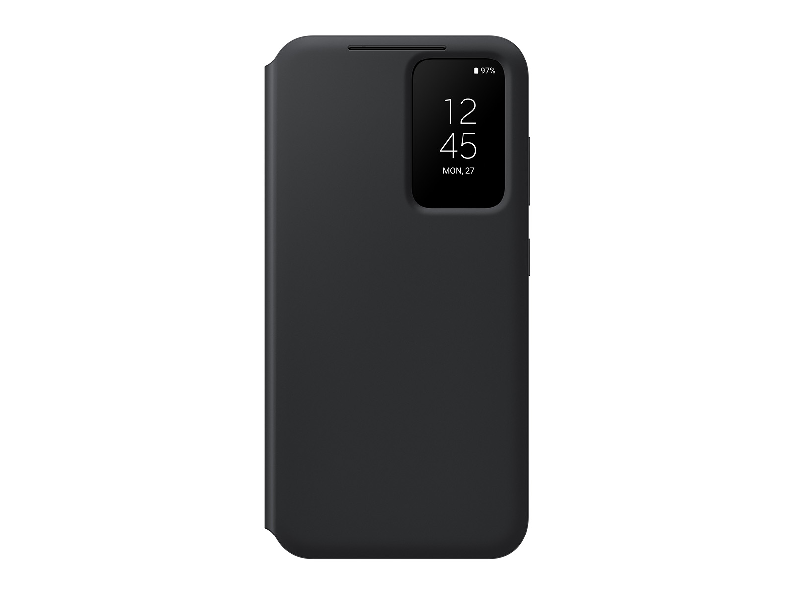 Galaxy S23 S-View Wallet Case, Black Mobile Accessories - EF-ZS911CBEGUS