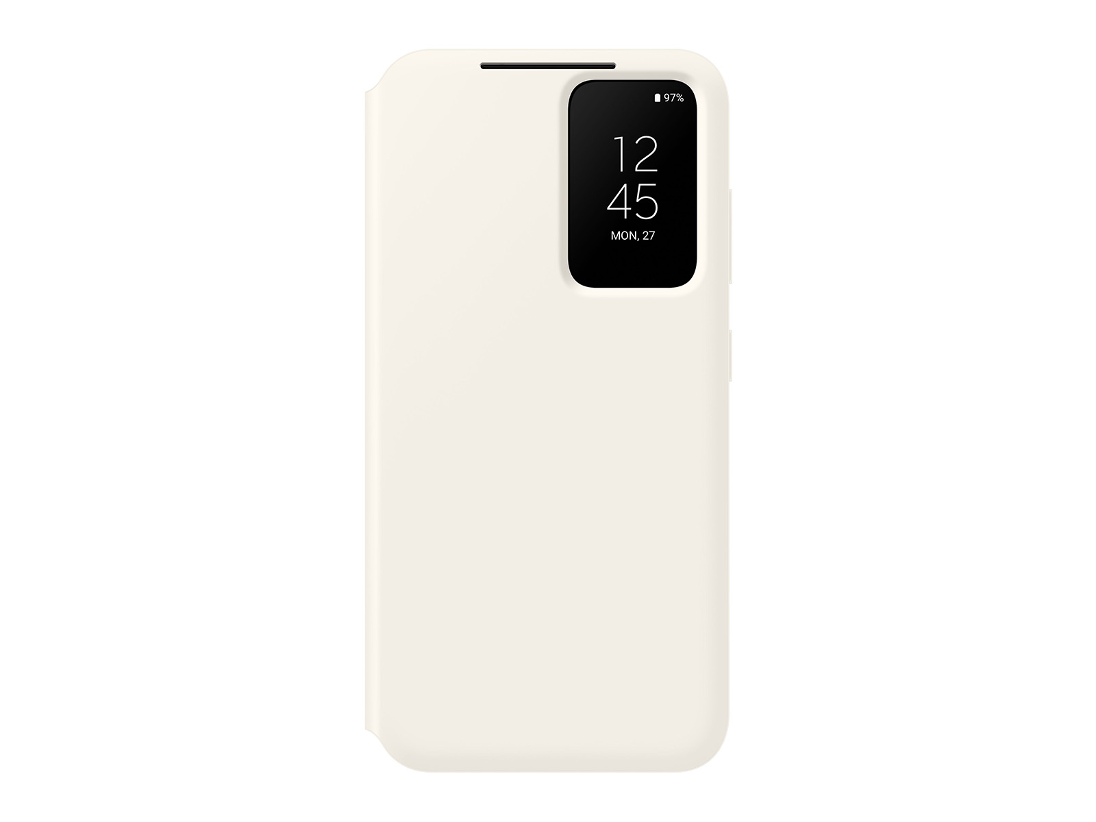 Galaxy S23 S-View Wallet Case, Cream