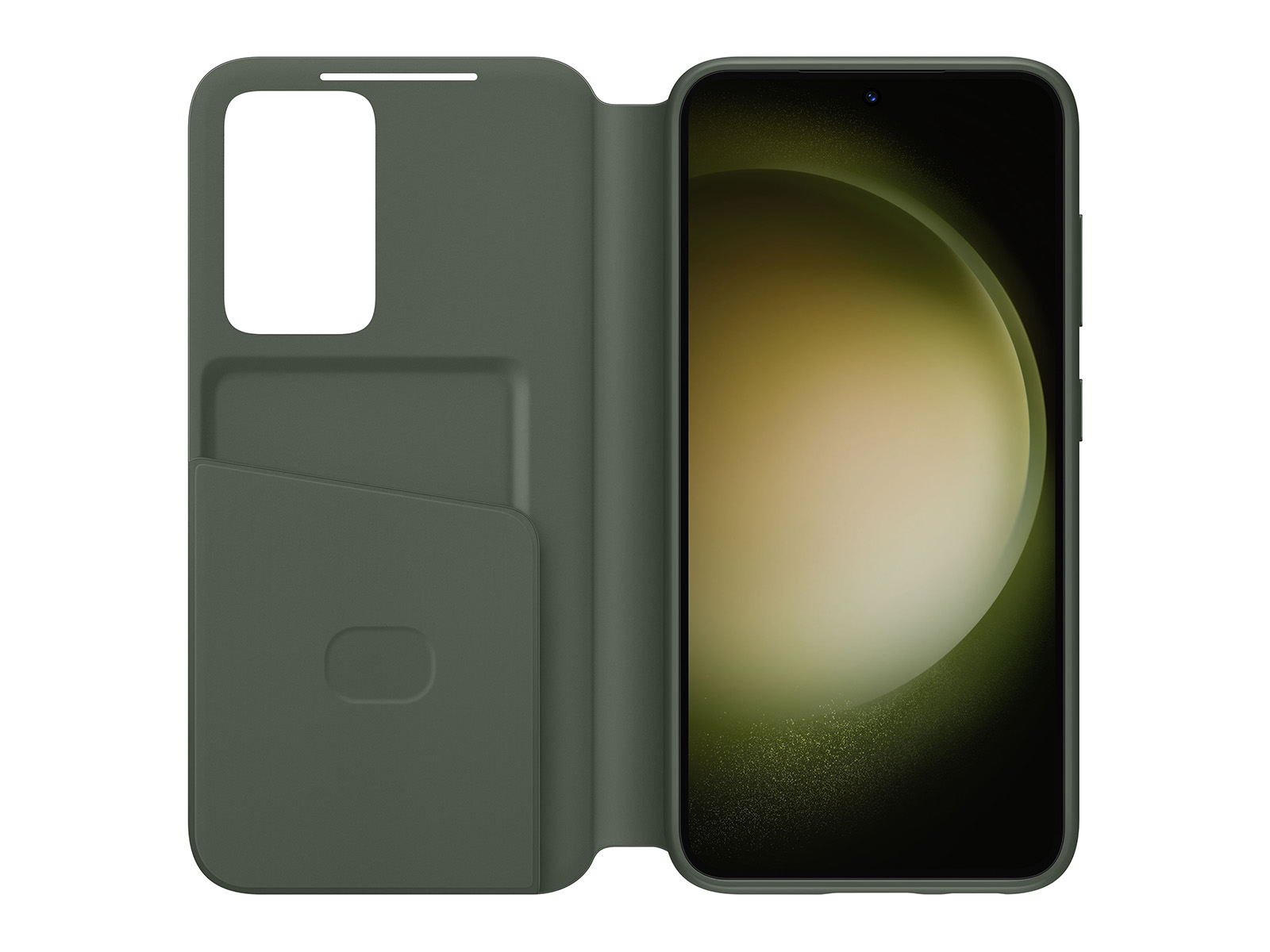 Thumbnail image of Galaxy S23 S-View Wallet Case, Green
