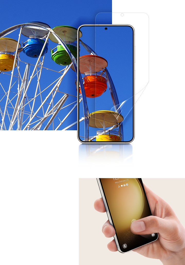 Tiger protector pantalla compatible con Samsung Galaxy S23 Ultra