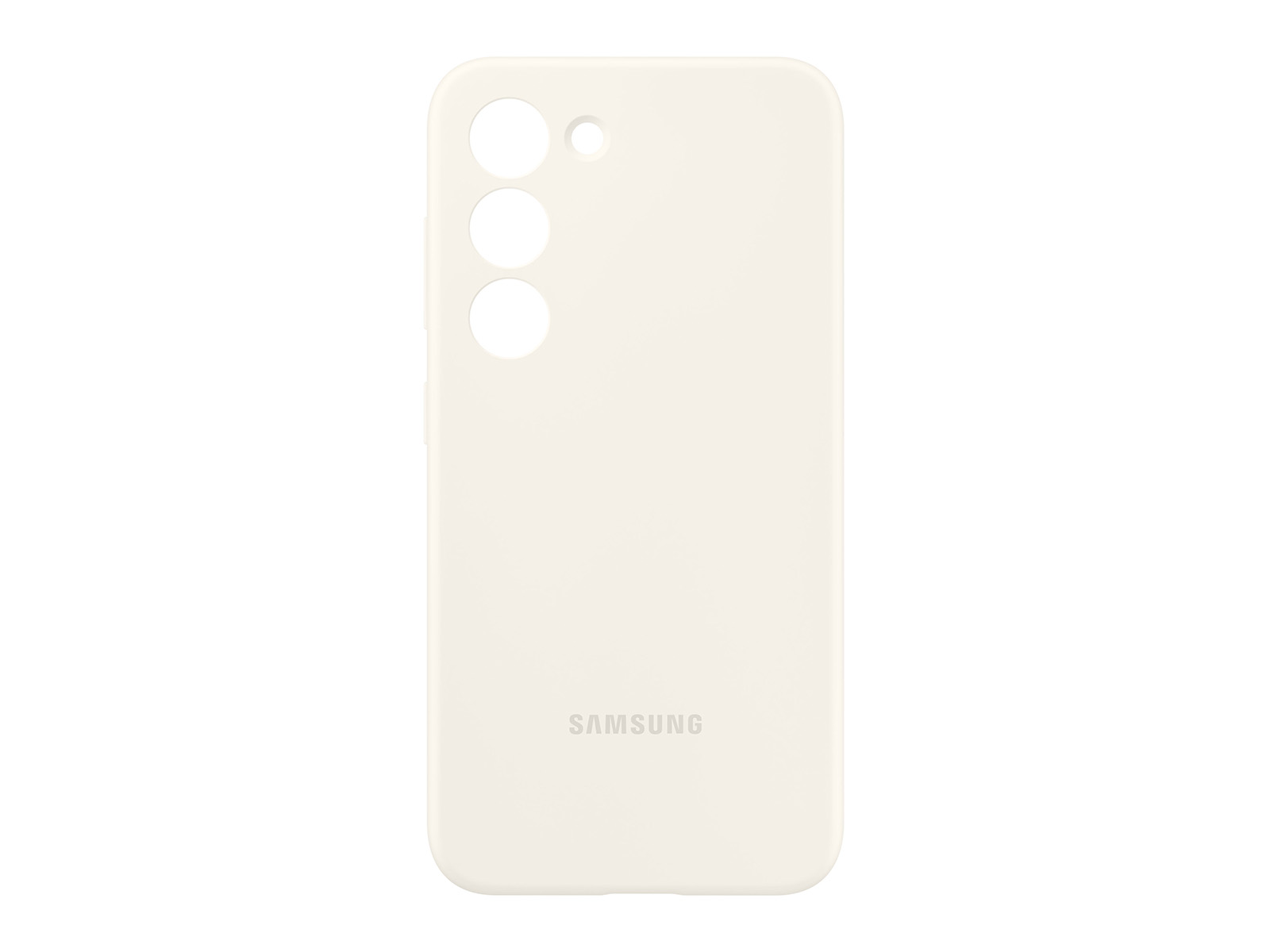 Thumbnail image of Galaxy S23 Silicone Case, Cream