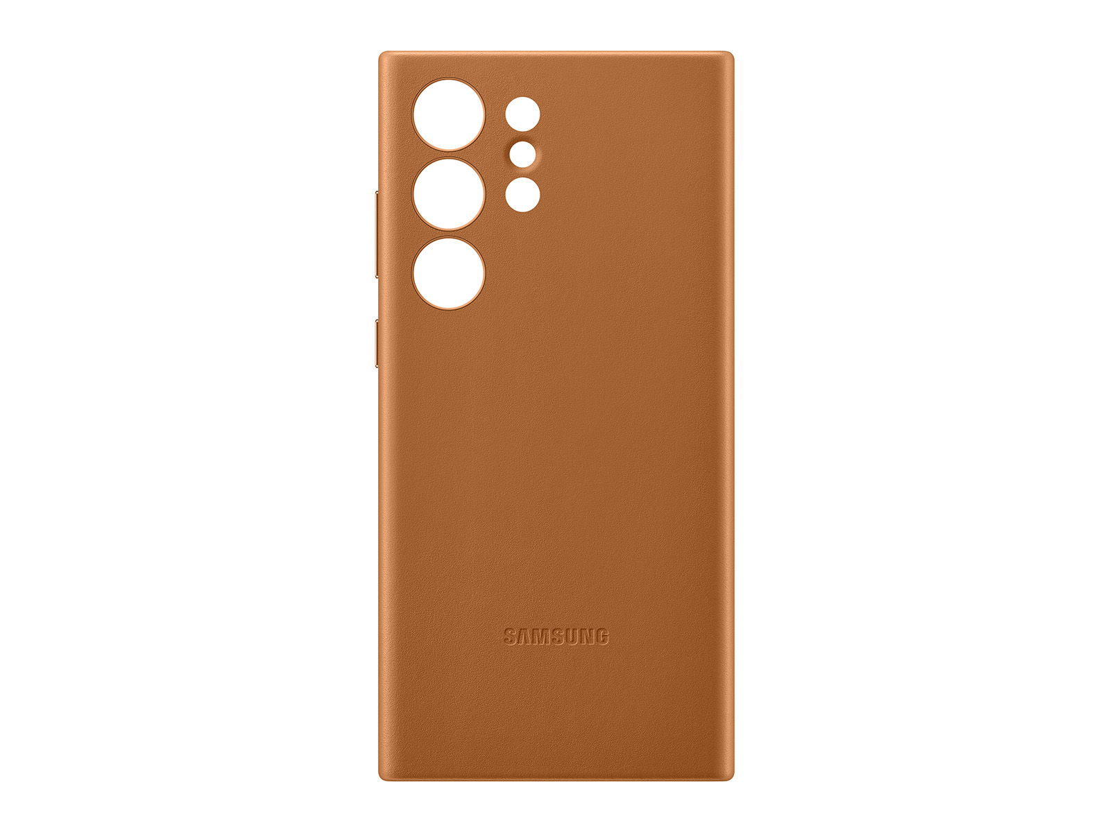 Samsung - Galaxy S23 Ultra Leather Case - Camel