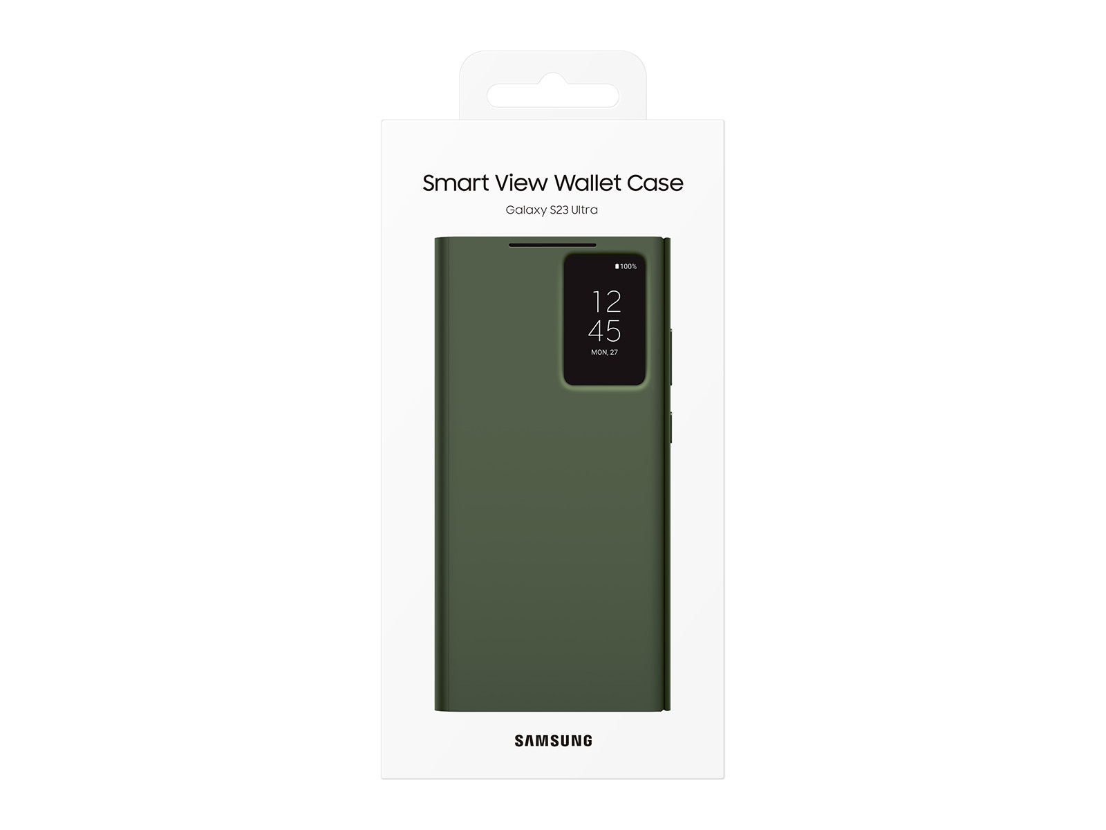 Coque Samsung Galaxy S23 Ultra Porte Carte Support Vidéo Gris