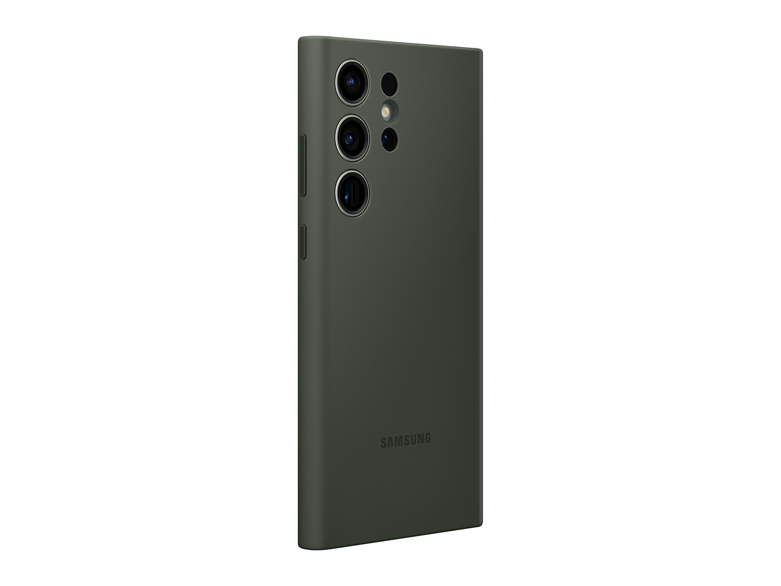 Samsung Galaxy S23 funda silicona (verde oscuro) 