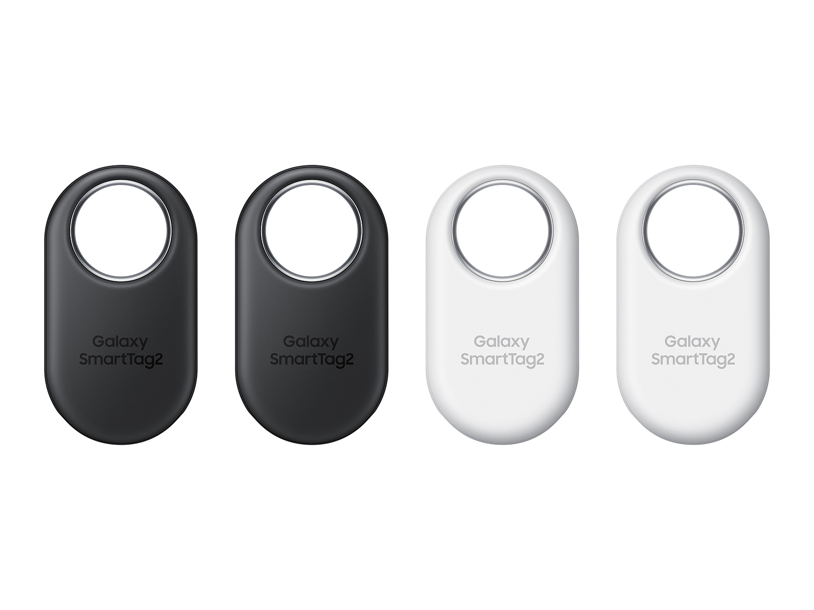 Galaxy SmartTag2, 4 Pack, Black and White