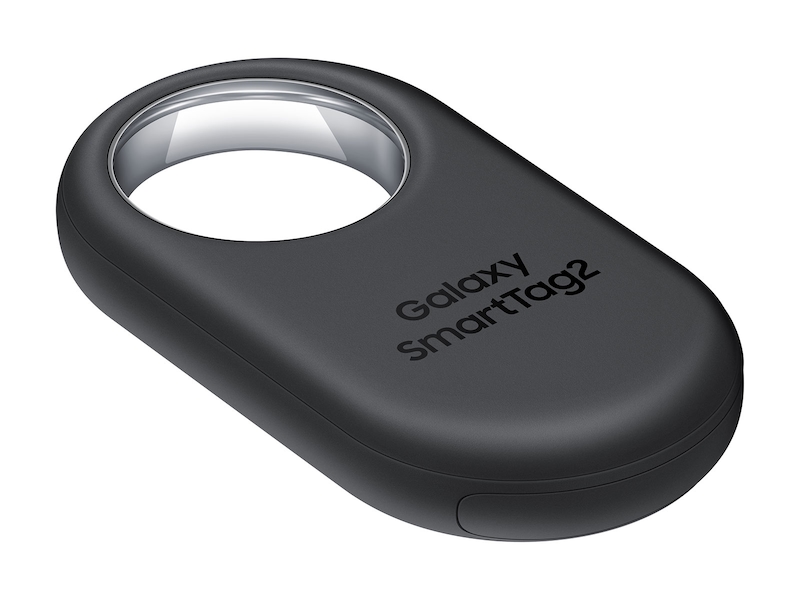 SAMSUNG Galaxy SmartTag2, Bluetooth Tracker, Smart Tag GPS  Locator Tracking Device, Item Finder for Keys, Wallet, Luggage, Pets, Use  w/Phones and Tablets Android 11 or Later, 2023, 1 Pack, Black : Electronics