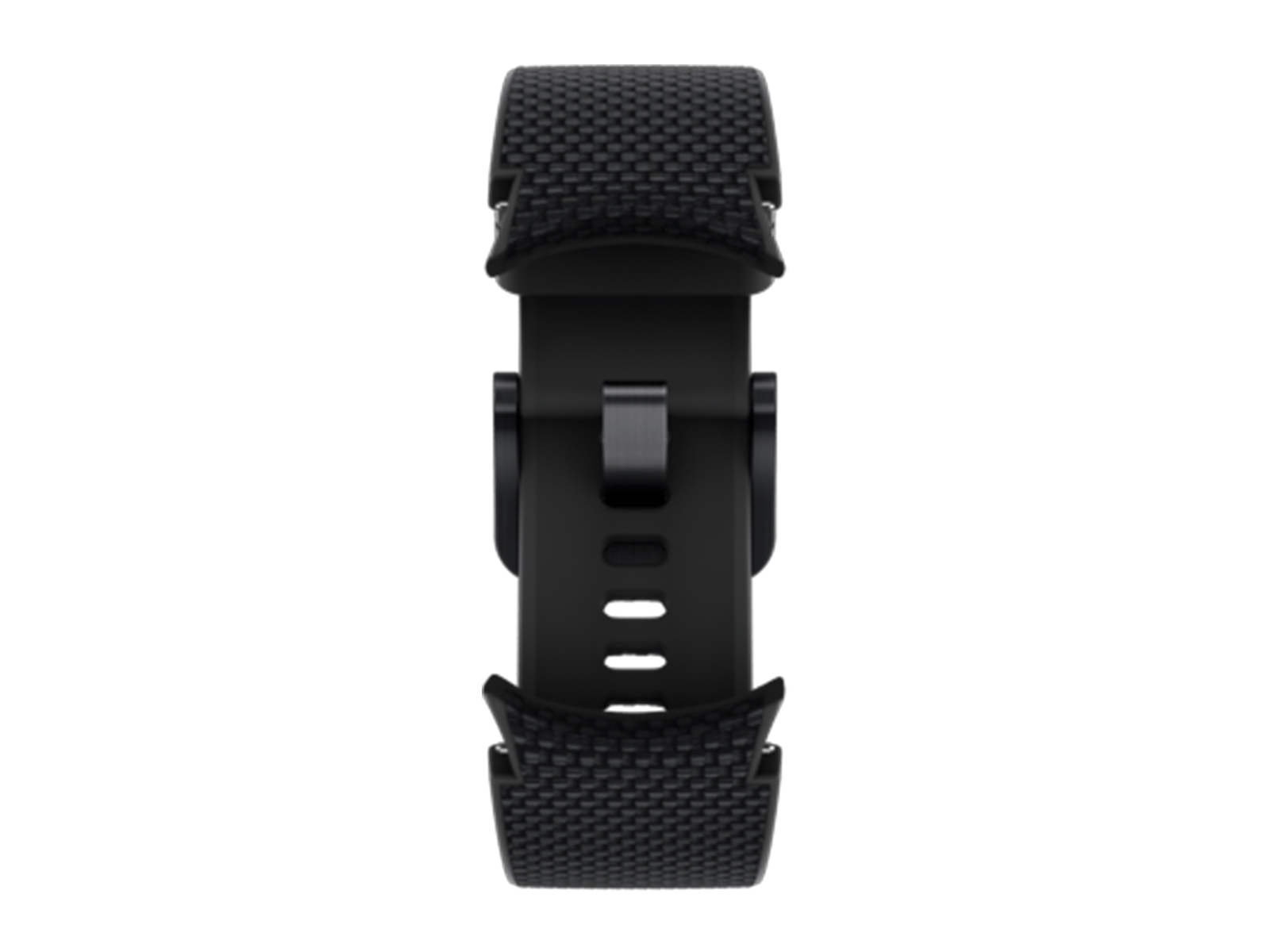 Samsung Galaxy Watch | Cordura Fabric & Silicone Hybrid | Black by Barton Watch Bands 42mm Galaxy Watch / Black PVD