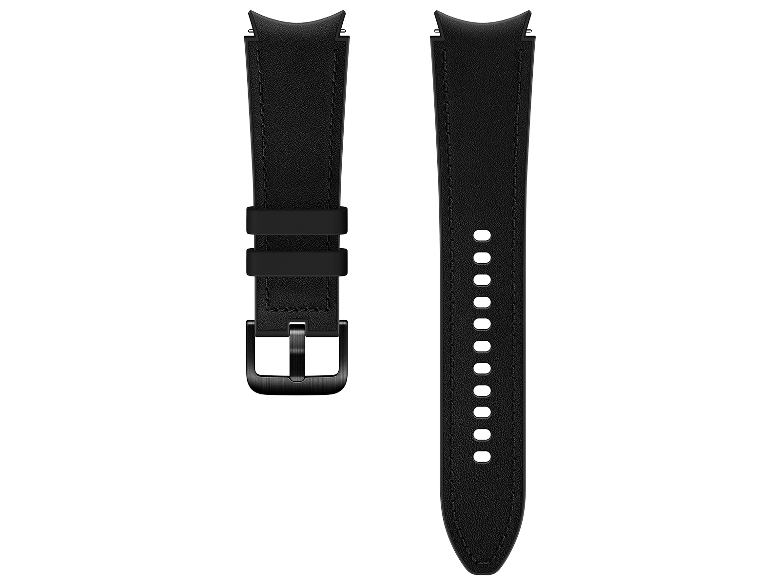 Galaxy Watch4 Hybrid Leather Band SM sudraba