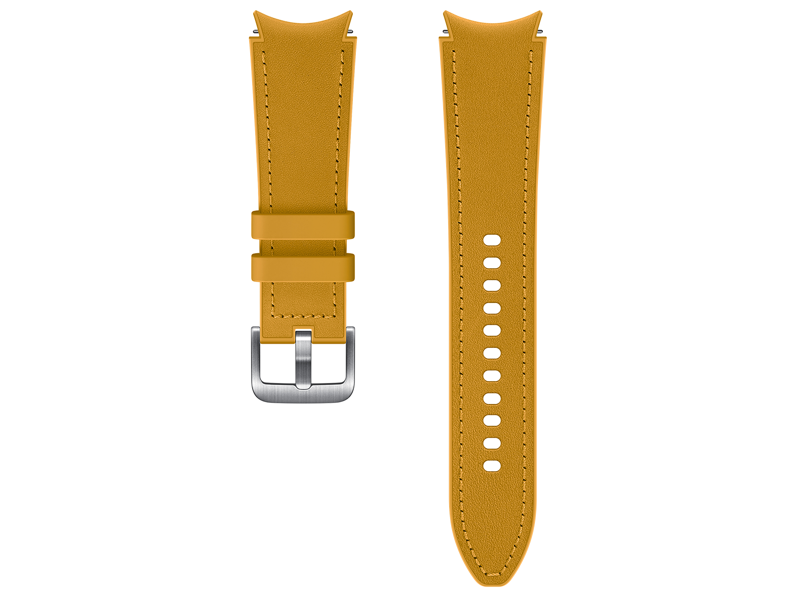 Thumbnail image of Galaxy Watch Hybrid Leather Band, S/M, Mustard