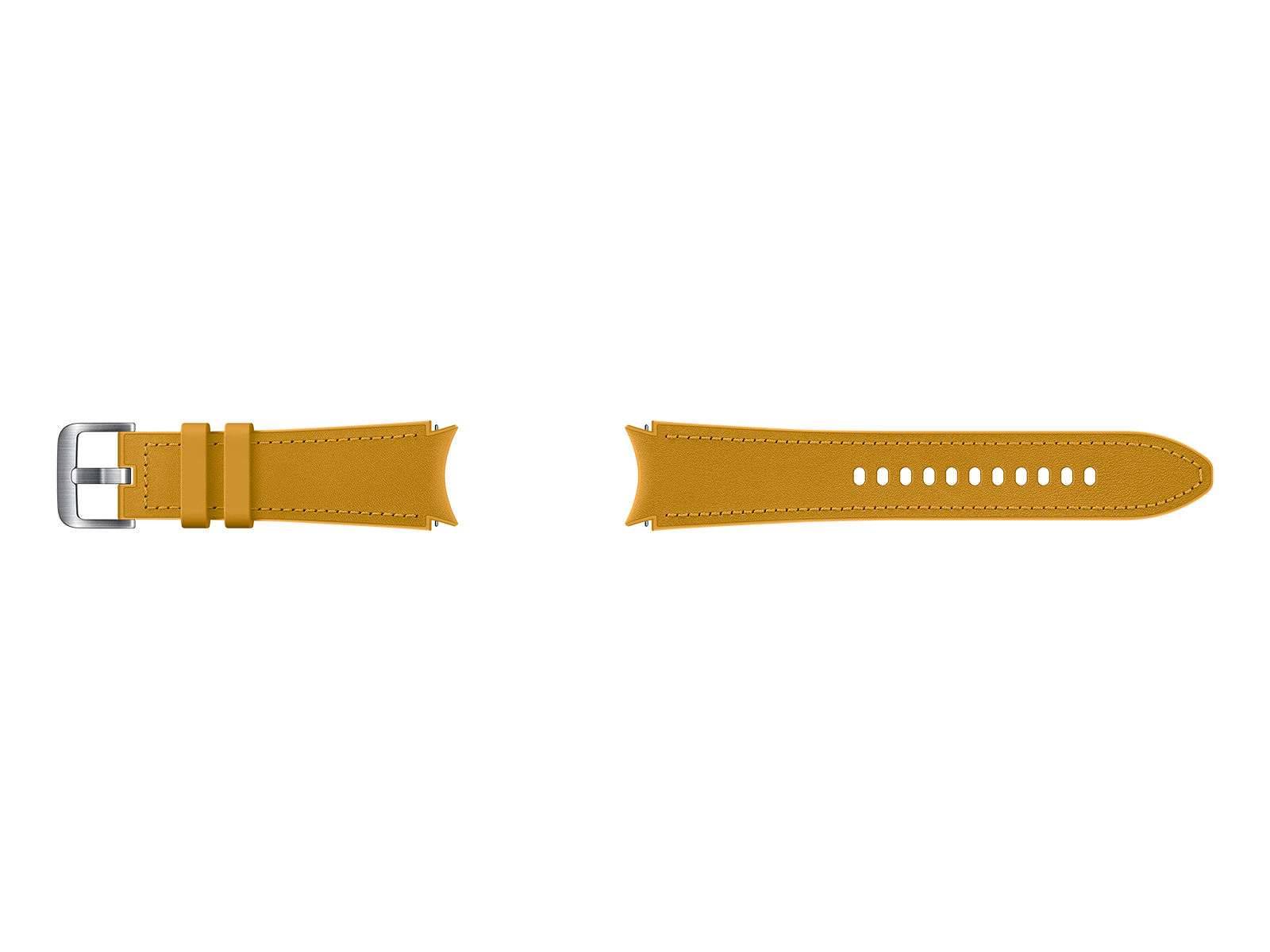 Thumbnail image of Galaxy Watch Hybrid Leather Band, S/M, Mustard