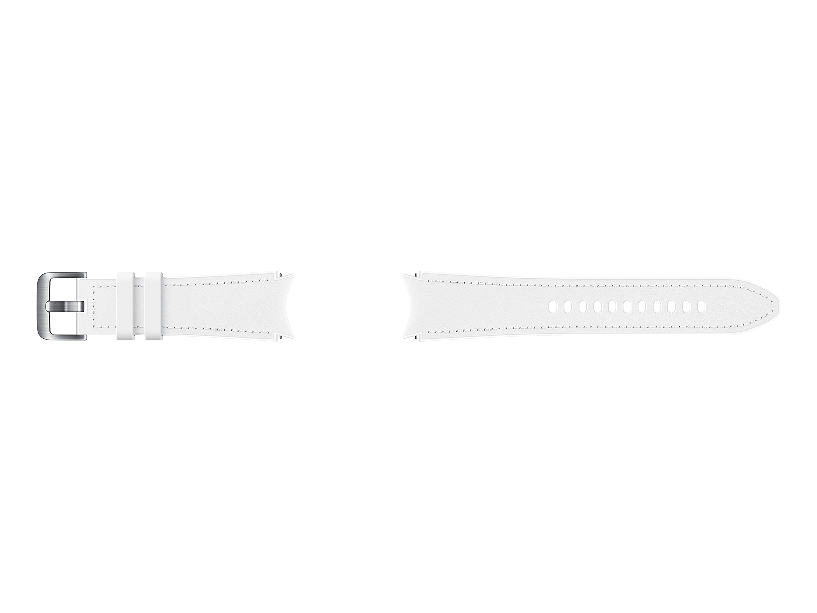 Thumbnail image of Galaxy Watch Hybrid Leather Band, M/L, White
