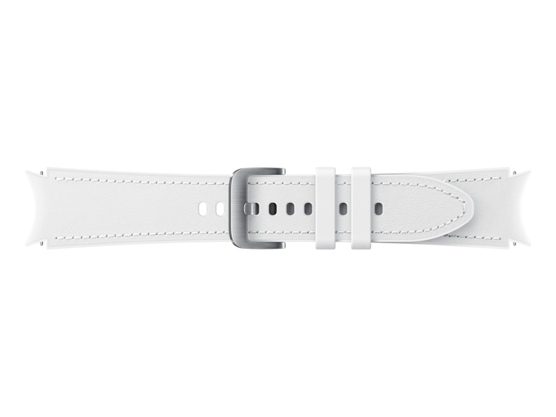 ET-SHR89LWEGUJ | Galaxy Watch4, Galaxy Watch4 Classic Hybrid Leather Band, M /L, White | Samsung Business US