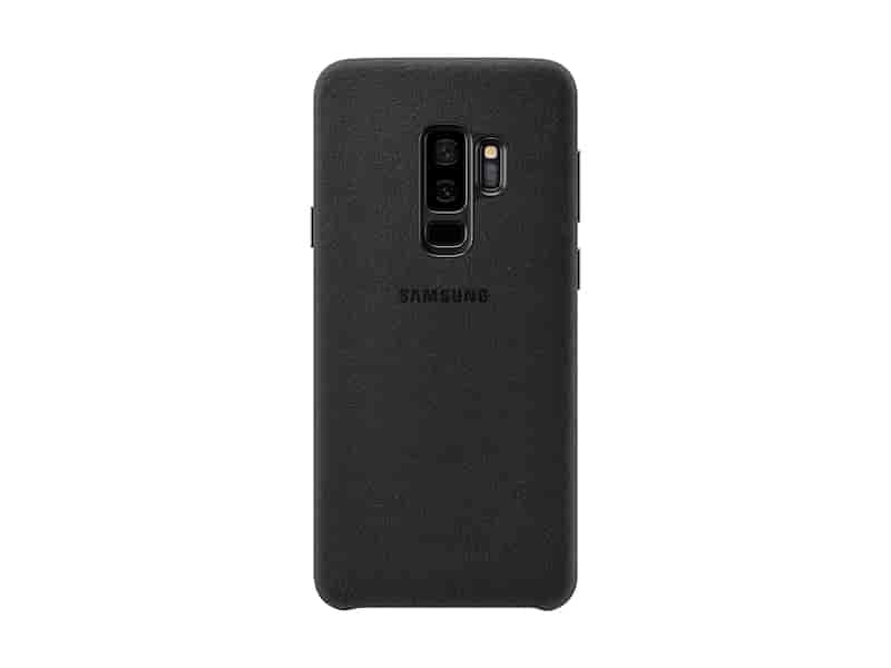 Galaxy S9+ Alcantara Cover, Black