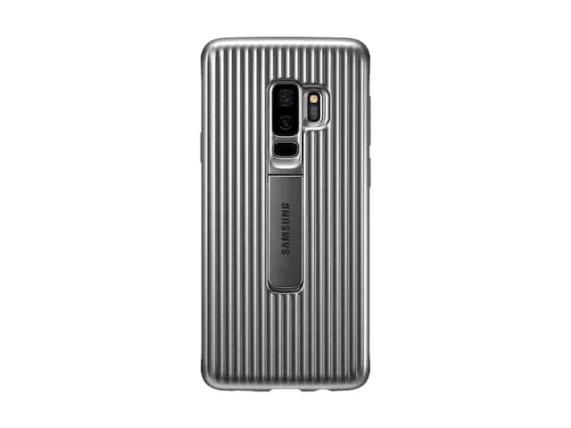 Galaxy S9+ Rugged Protective Cover, Silver