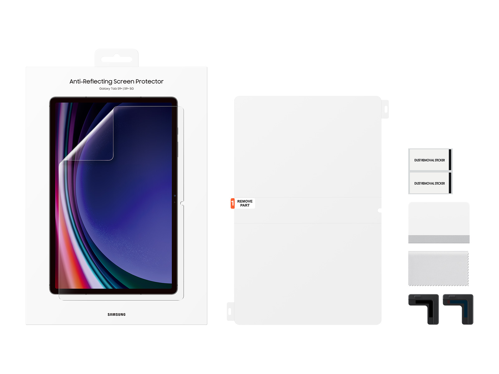 Thumbnail image of Anti-Reflecting Screen Protector for Galaxy Tab S9+ / Tab S9 FE+