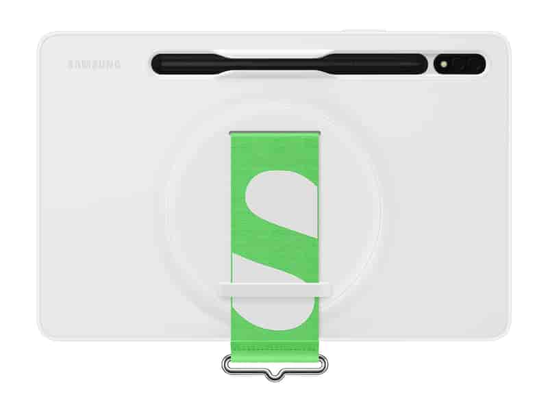Galaxy Tab S8 Swivel Strap Cover, White