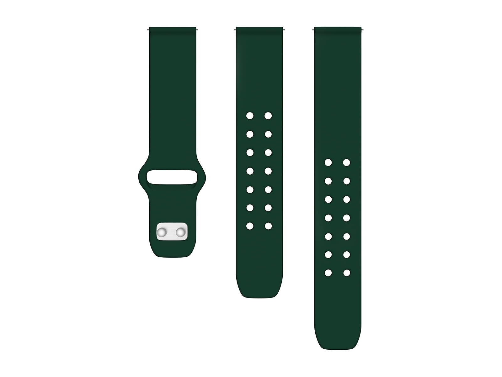 Thumbnail image of Quick Change Silicone Sport Watch Band, 20mm, Green
