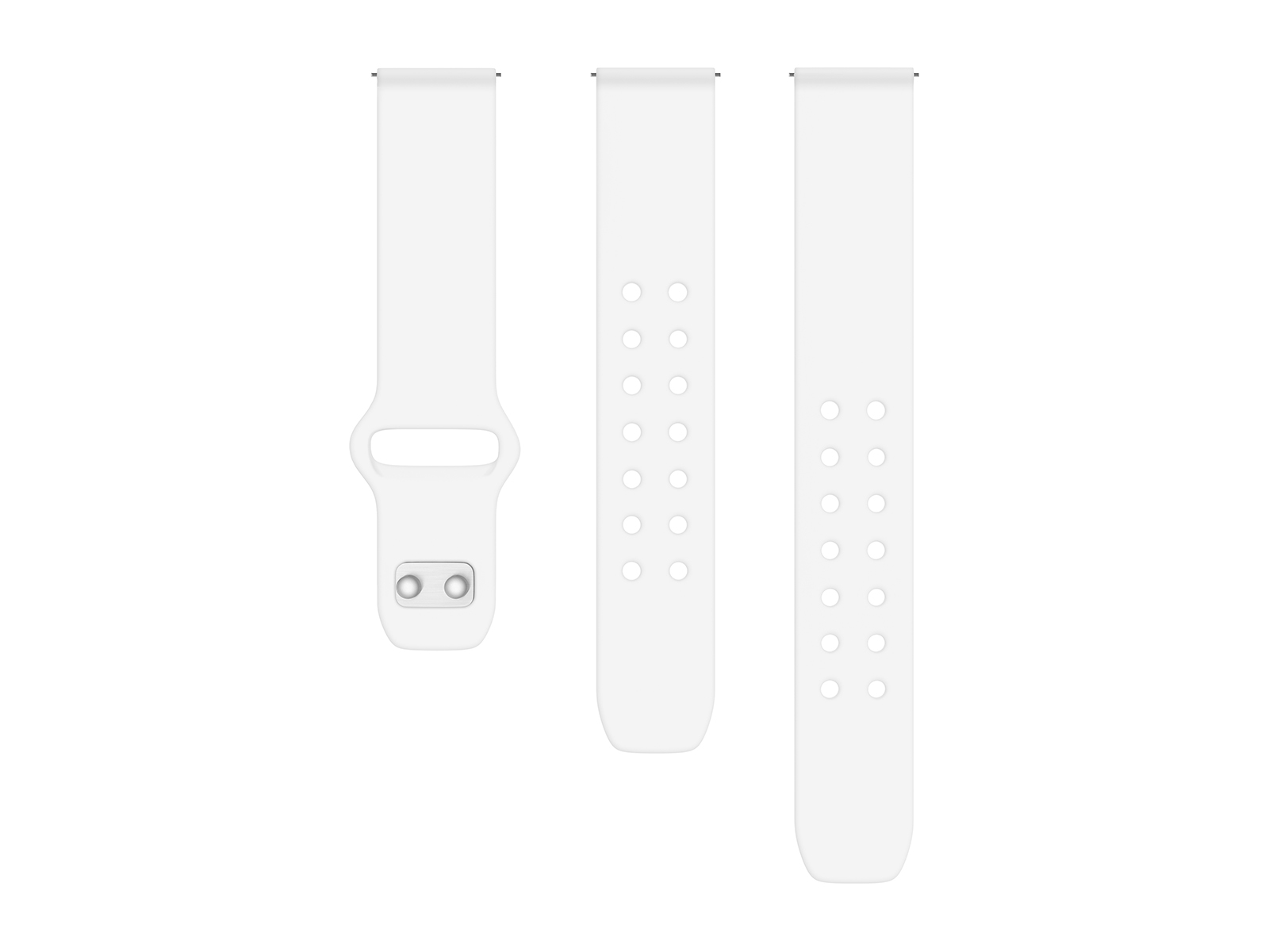 Sport | Band (20mm) Samsung GP-ASPSWB20WHT Change US Mobile Watch Accessories White - Silicone Quick