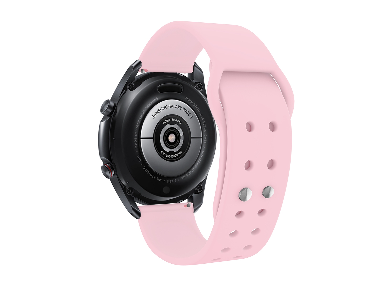 Thumbnail image of Quick Change Silicone Sport Band, 20mm, Pastel Pink