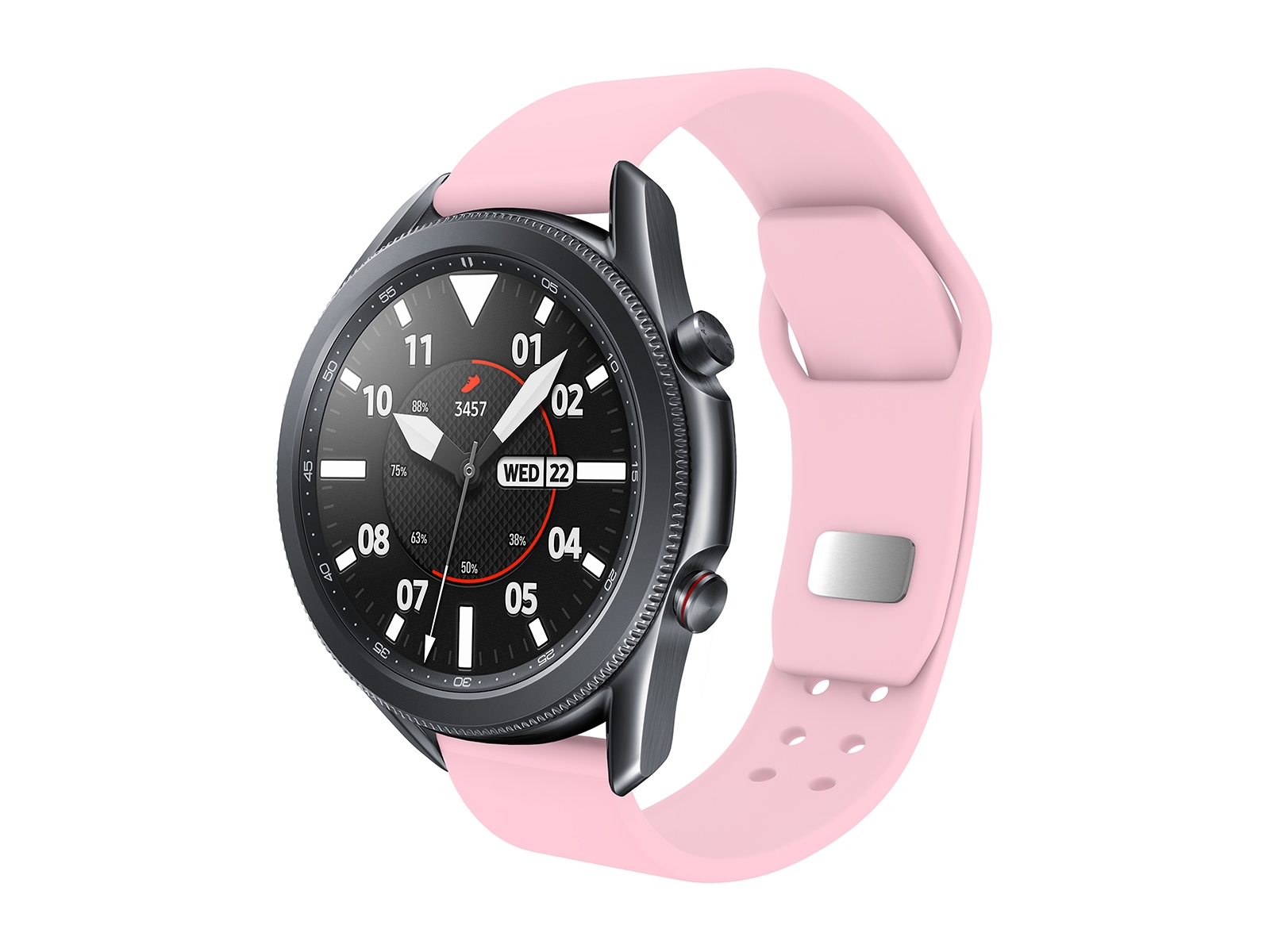 Thumbnail image of Quick Change Silicone Sport Band, 20mm, Pastel Pink