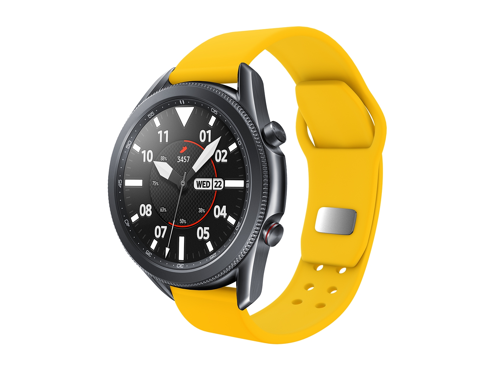 Thumbnail image of Quick Change Silicone Sport Watch Band (22mm) Yellow